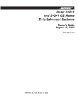 Bose 3.2.1-GS-Home - Owners Guide 